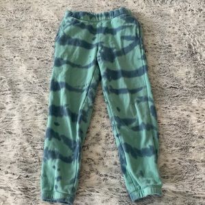 Girls’ art class tie dye sweatpants